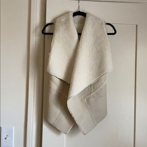 LAST CHANCE - ANY OFFER BlankNYC Cream Vegan Vest